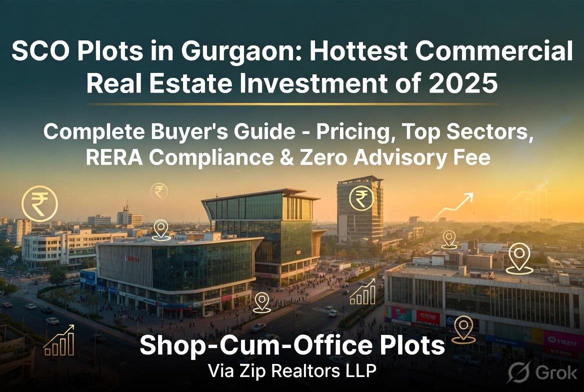 SCO Plots in Gurgaon 2025: Complete Buyer's Guide